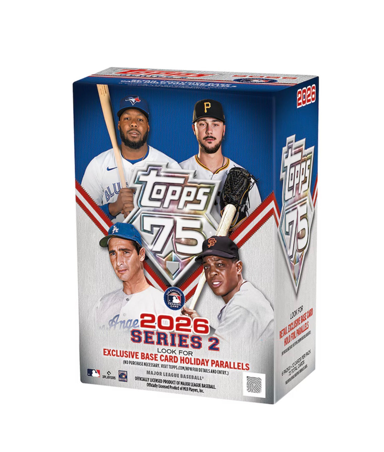 2026 Baseball - Topps - 75 - Series 2 - Blaster Box – Family 