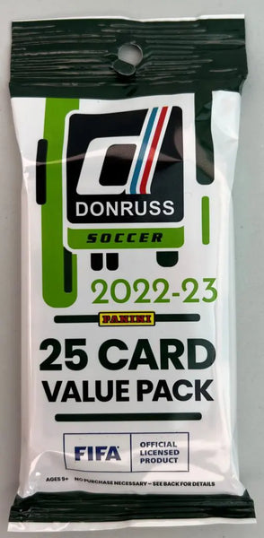 2022-23' Panini - Soccer - Donruss - Hanger Pack - 25 Cards