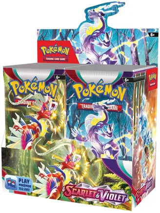 Scarlet & Violet - Booster Box - 36 Packs Ripped or Shipped Sealed